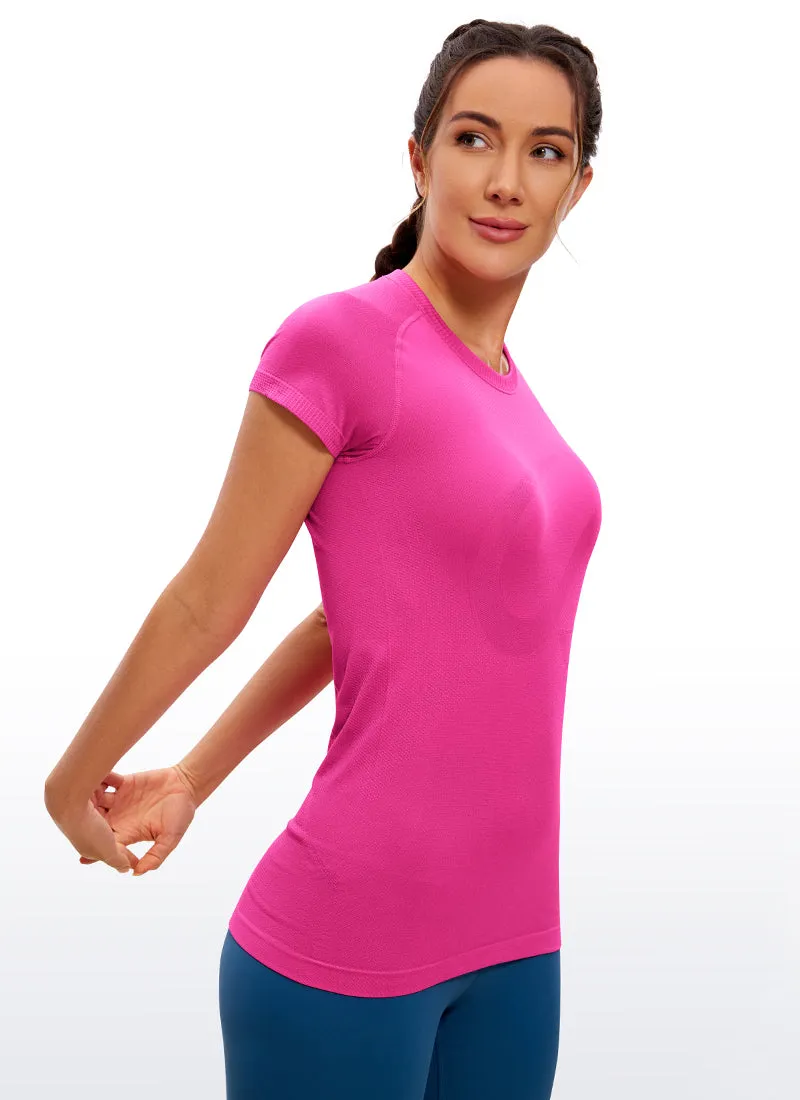 Speedy Seamless Short Sleeves Slim Fit sold by CRZ Yoga product image thumbnail 3