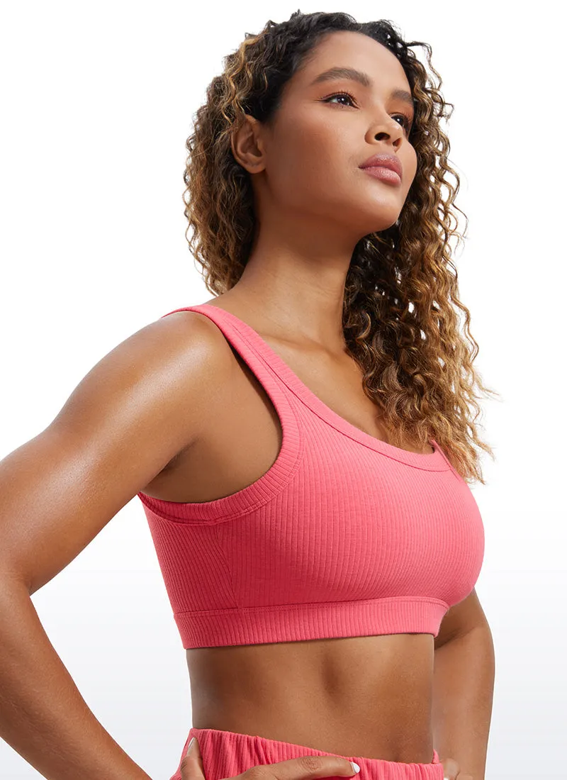 Ribbed U Back Sports Bra sold by CRZ Yoga product image thumbnail 4