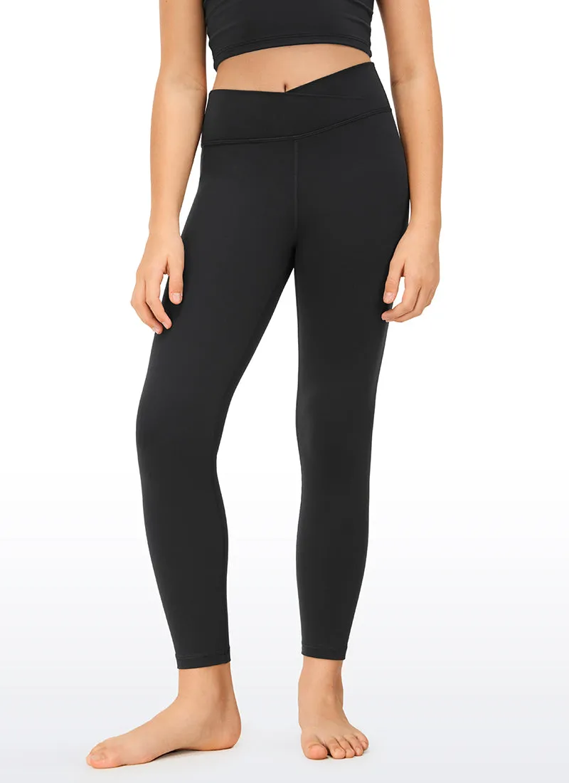 Butterluxe Girls Active Leggings - V Cross Waist sold by CRZ Yoga