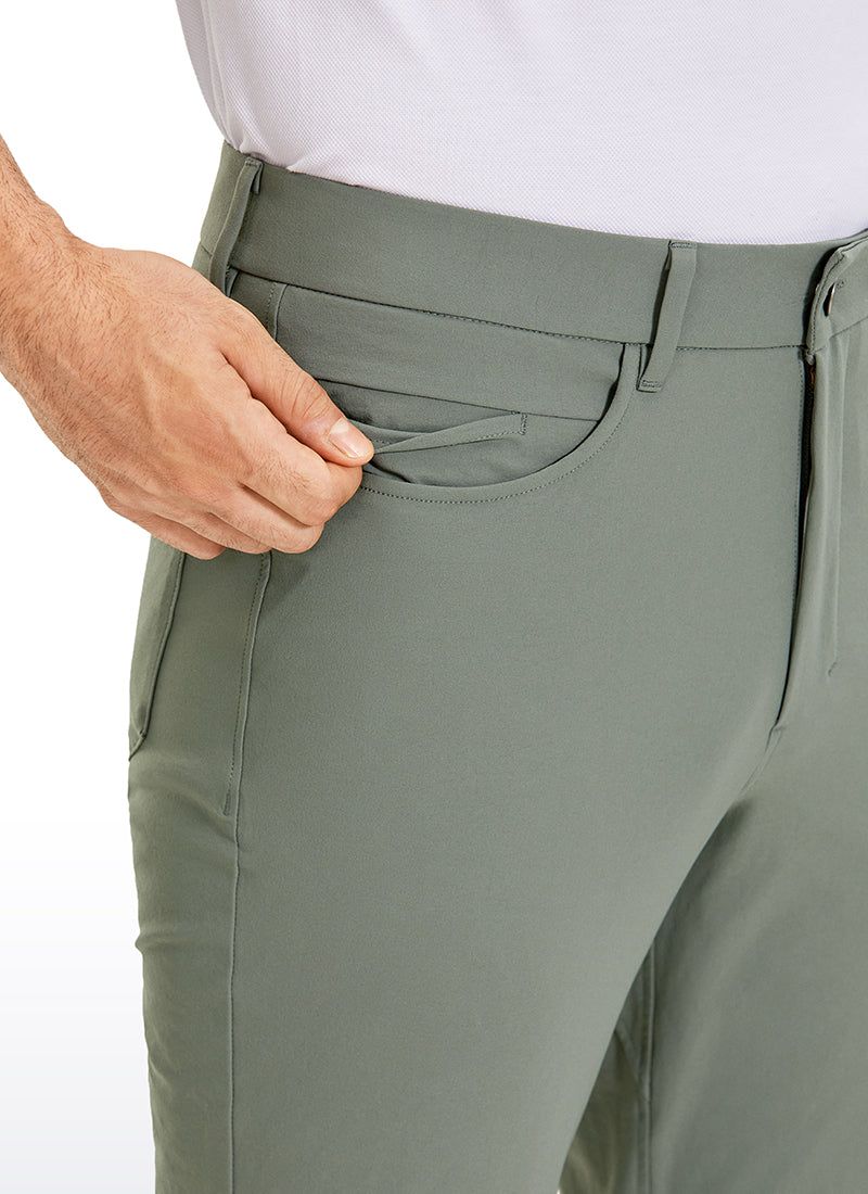 Stretch Slim-Fit Pants 35'' - 5 Pockets sold by CRZ Yoga product image thumbnail 3