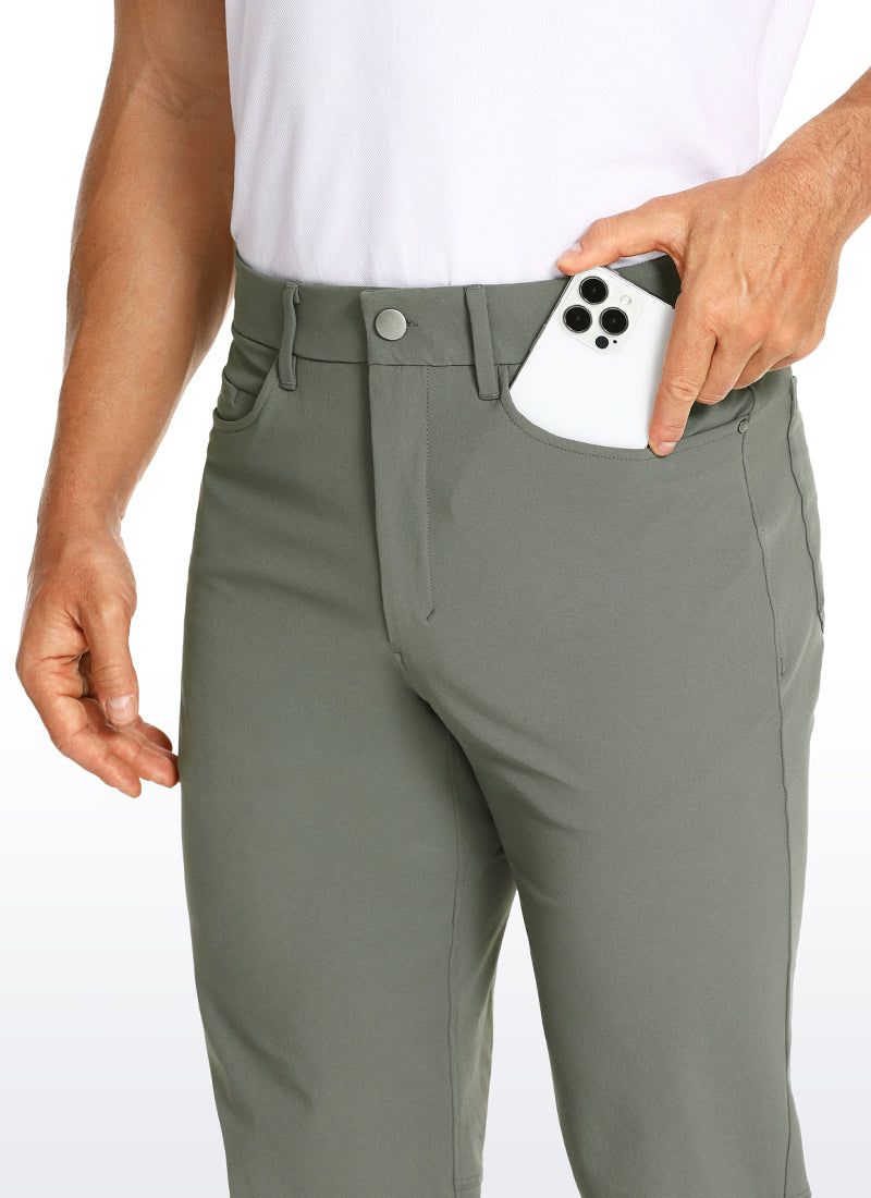 Stretch Slim-Fit Pants 35'' - 5 Pockets sold by CRZ Yoga product image thumbnail 4