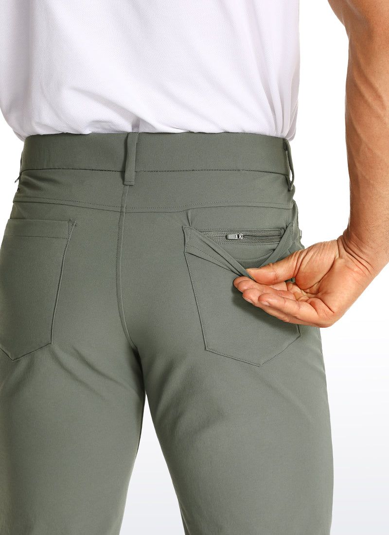 Stretch Slim-Fit Pants 35'' - 5 Pockets sold by CRZ Yoga product image thumbnail 5