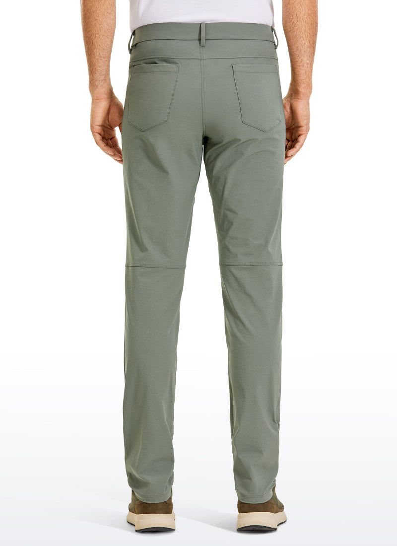 Stretch Slim-Fit Pants 35'' - 5 Pockets sold by CRZ Yoga product image thumbnail 2