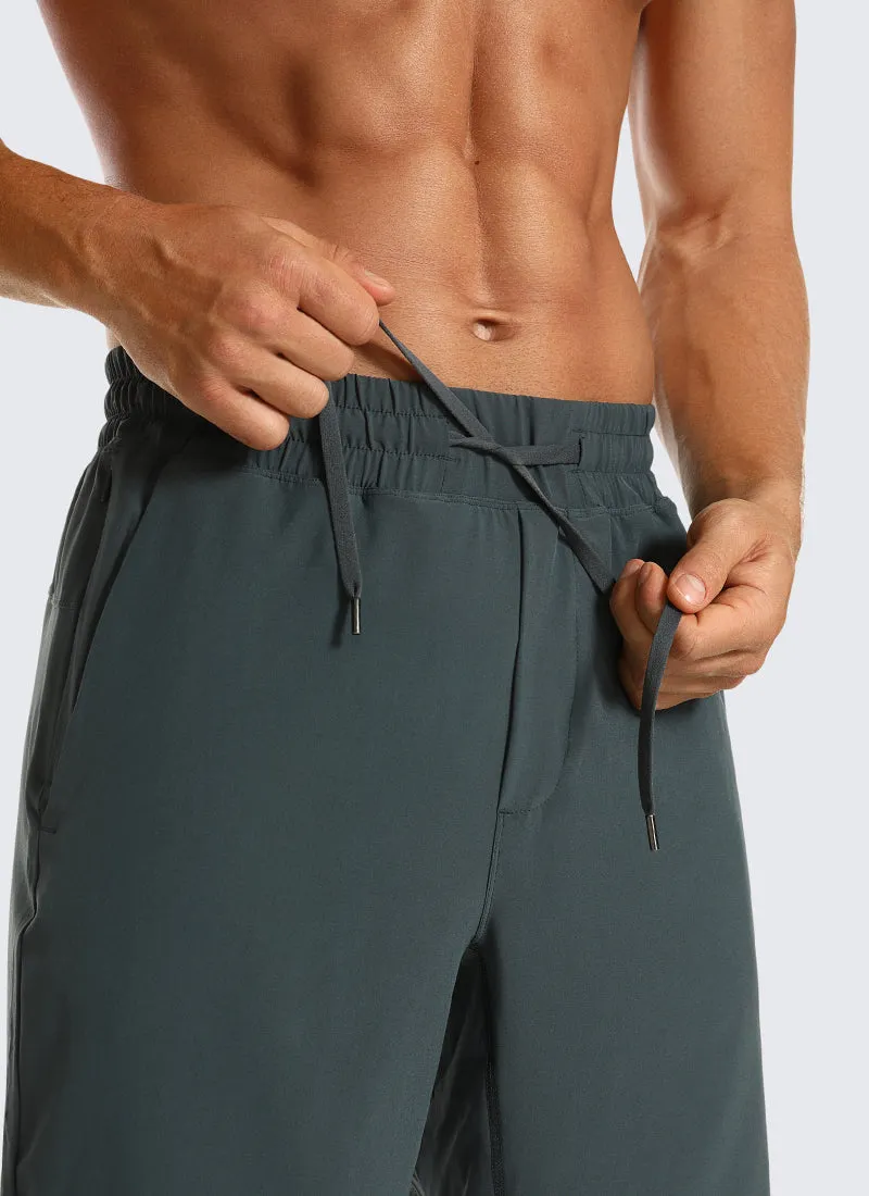 Feathery-Fit Athletic Shorts 9''- Lined sold by CRZ Yoga product image thumbnail 5