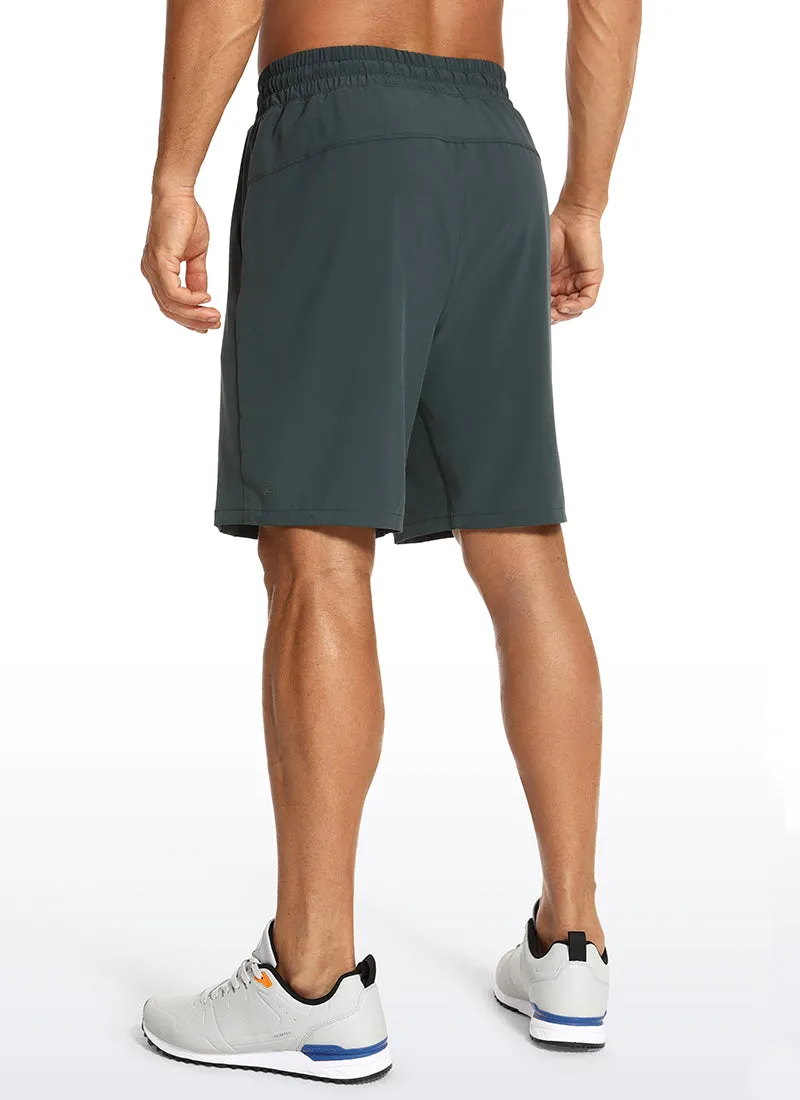 Feathery-Fit Athletic Shorts 9''- Lined sold by CRZ Yoga product image thumbnail 2