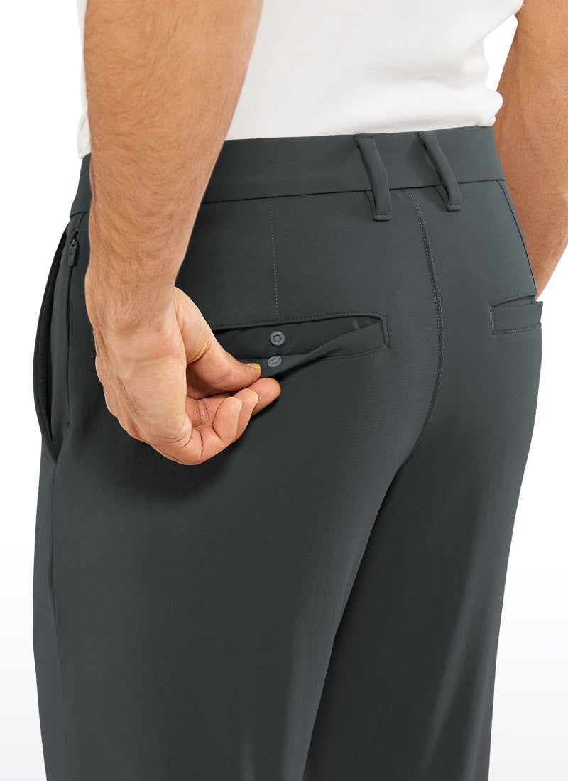 Stretch Slim-Fit Pants with Pockets 31'' sold by CRZ Yoga product image thumbnail 3