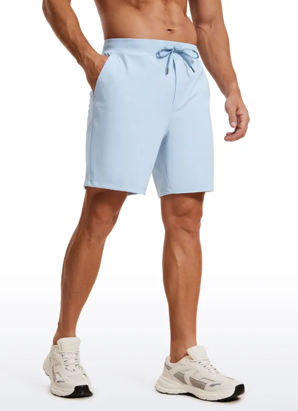 On the Travel Shorts 7'' sold by CRZ Yoga