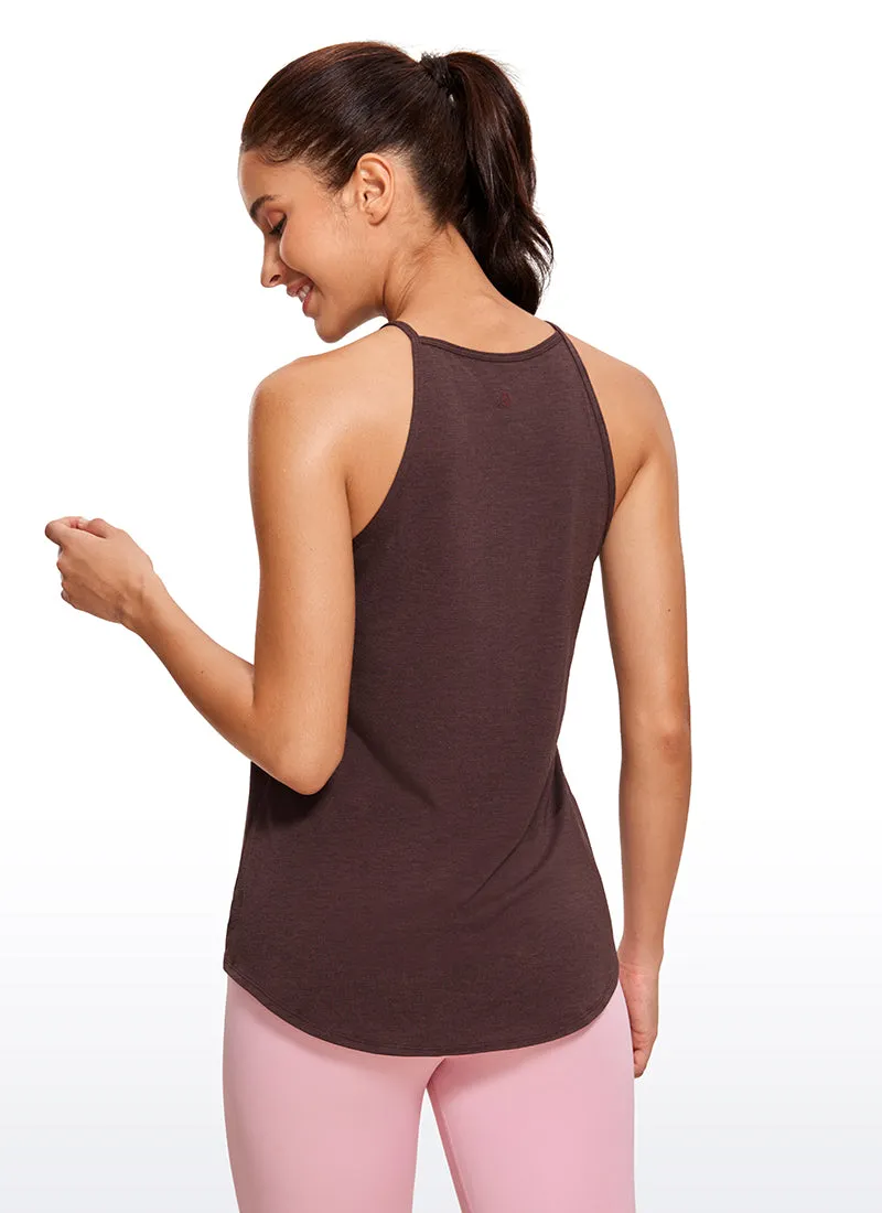 Halter Hip-Length High Neck Tank sold by CRZ Yoga product image thumbnail 2