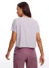 Pima Cotton Crew Neck Cropped Short Sleeve sold by CRZ Yoga
