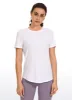 Pima Cotton Short Sleeves Round Neck sold by CRZ Yoga