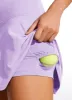 UPF 50+ High Rise Flowy Pleated Tennis Skirt 14'' sold by CRZ Yoga