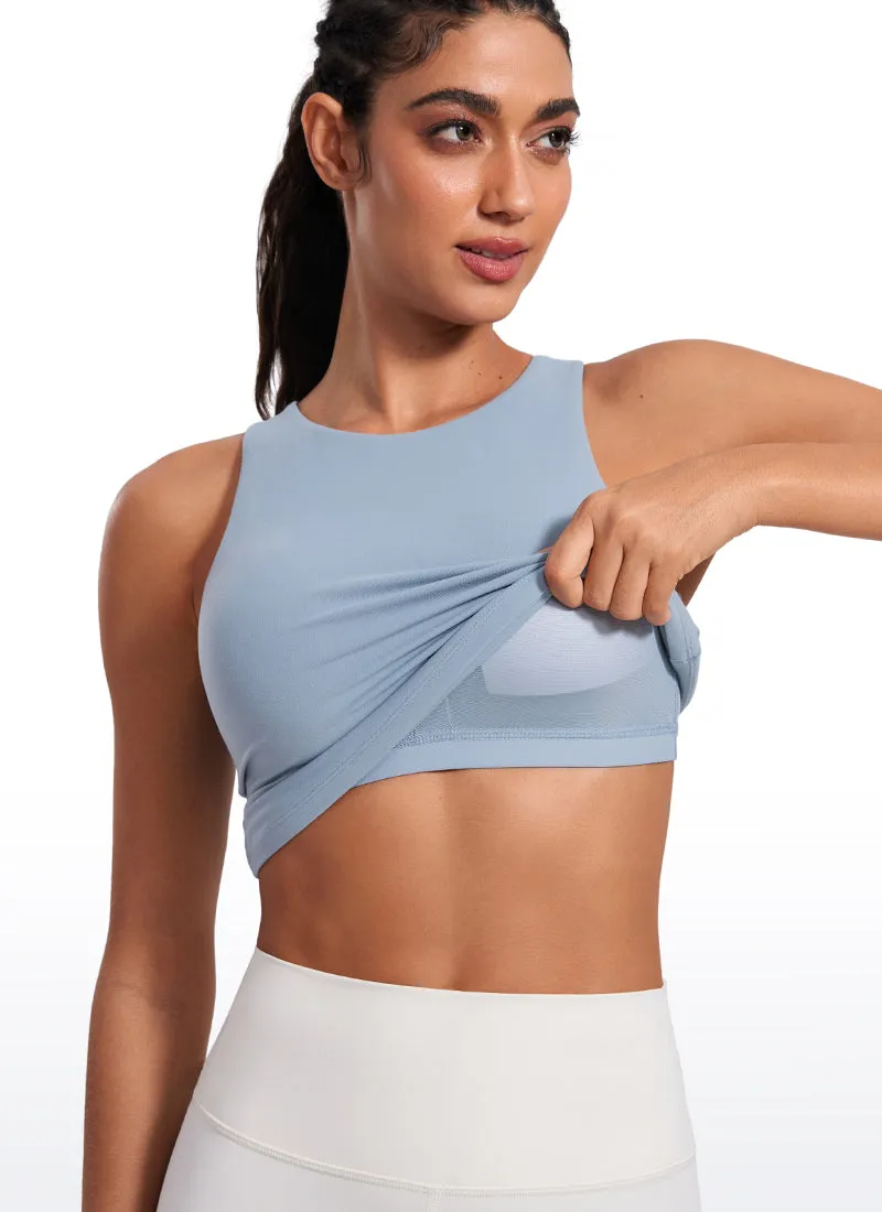 Butterluxe Built in Bra Scoop Neck Tank sold by CRZ Yoga product image thumbnail 5