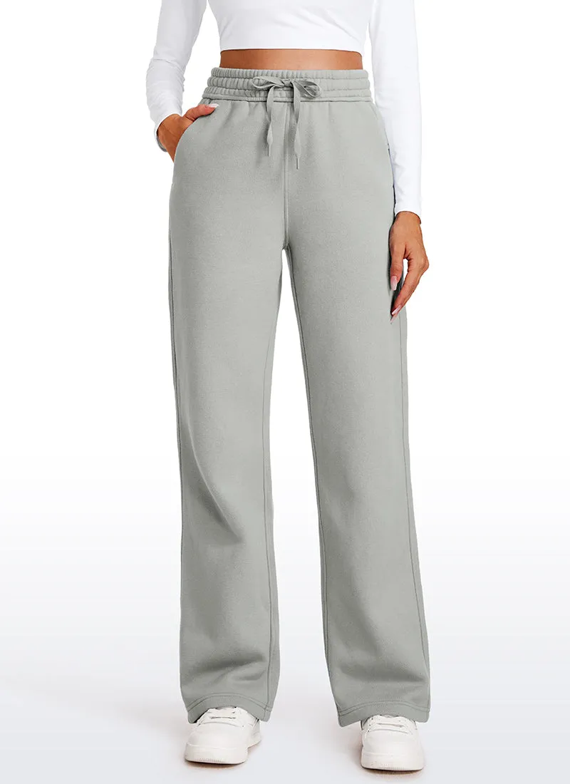 Fleece Lined Straight Leg Sweatpant 30'' sold by CRZ Yoga
