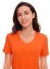 Pima Cotton Yoga Short Sleeves V-Neck sold by CRZ Yoga