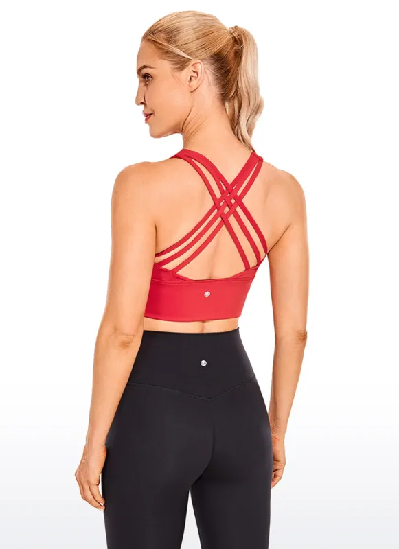 Nakedfeel Strappy Bra Longline sold by CRZ Yoga
