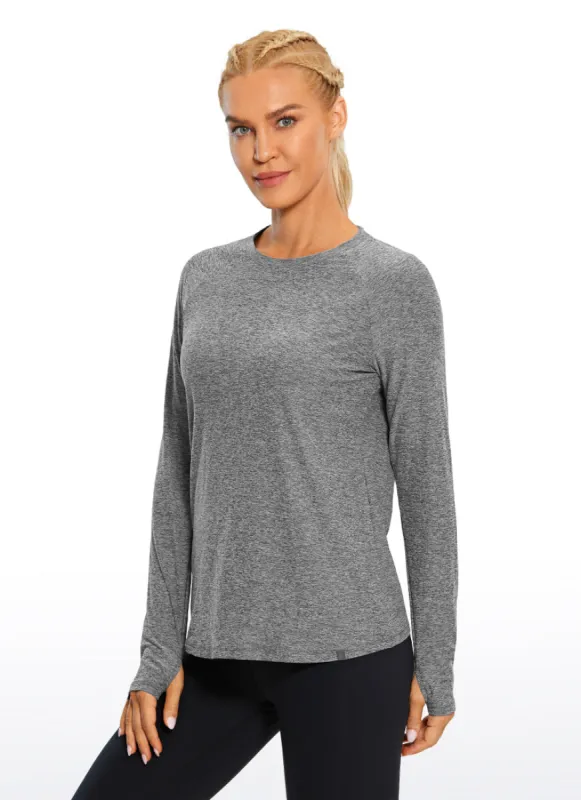 Yoga Long Sleeves Thumbholes sold by CRZ Yoga