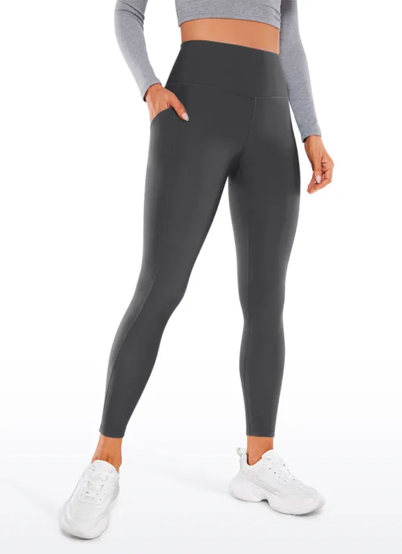 Fleece Lined Soft Pockets Leggings 26.5" sold by CRZ Yoga