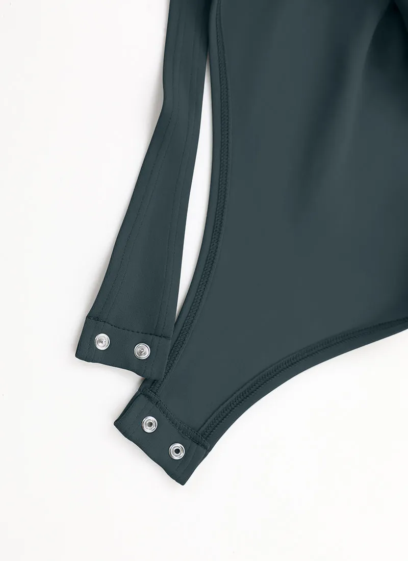 Butterluxe Square Neck Long Sleeve Bodysuits sold by CRZ Yoga product image thumbnail 5