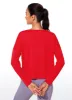 UPF 50+ Lightweight Heather Cropped Long Sleeves sold by CRZ Yoga