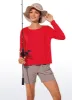 UPF 50+ Lightweight Heather Cropped Long Sleeves sold by CRZ Yoga