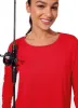 UPF 50+ Lightweight Heather Cropped Long Sleeves sold by CRZ Yoga