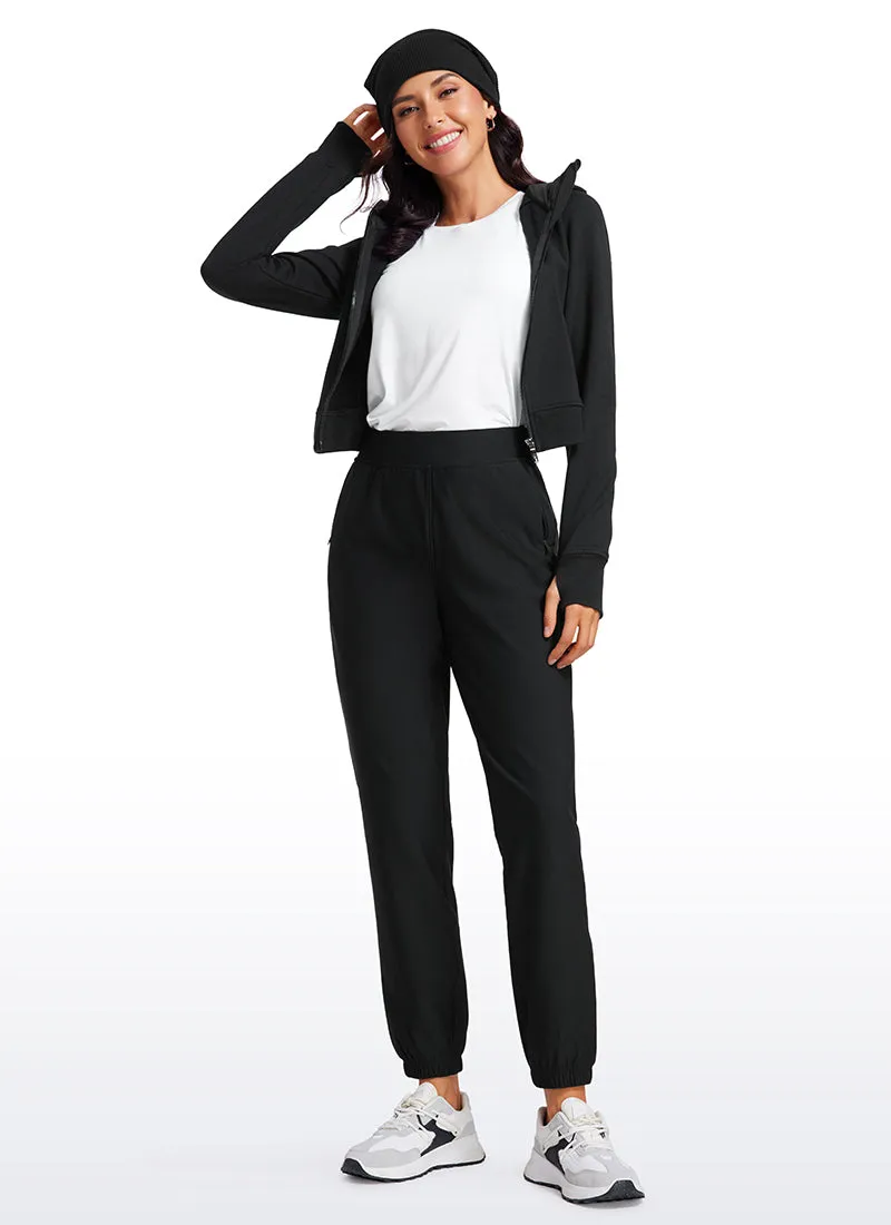 Fleece Lined High Waisted Joggers 28" sold by CRZ Yoga product image thumbnail 3