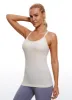 Speedy Seamless Built-in Bra Tank Y-back - Pure Color sold by CRZ Yoga