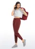 Feathery-Fit Drawstring Jogger with Pockets 28'' - Flat Waistband sold by CRZ Yoga