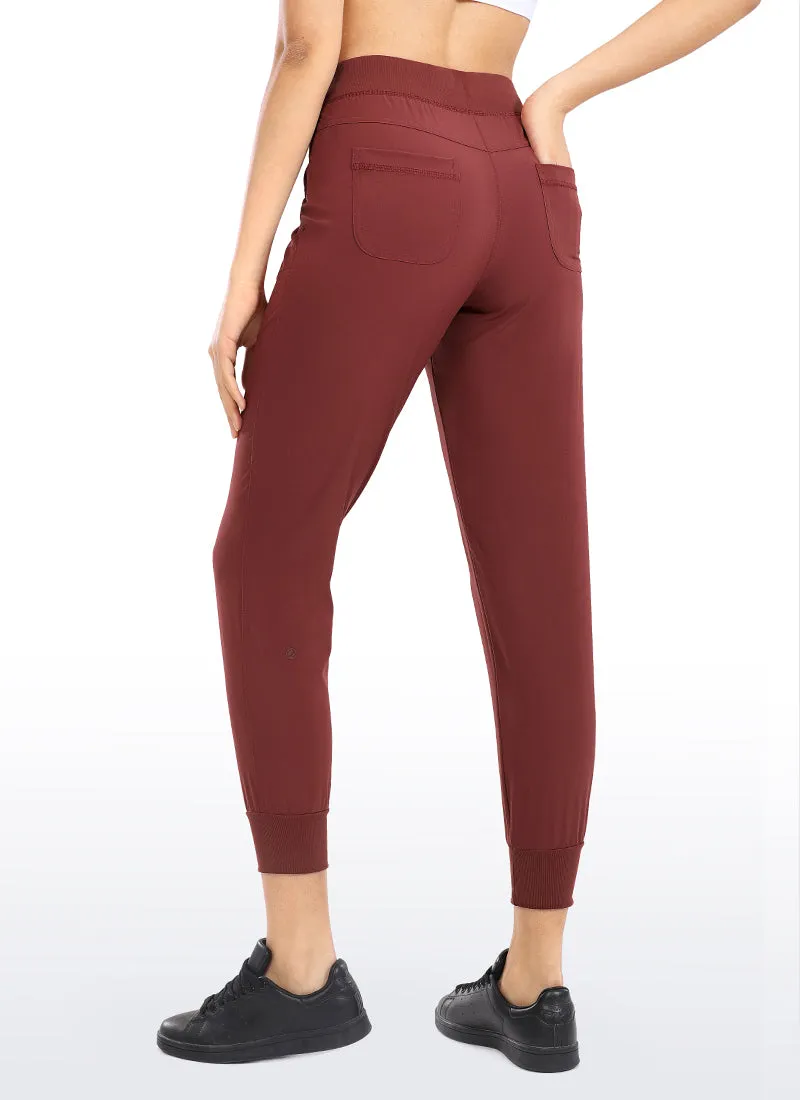 Feathery-Fit Drawstring Jogger with Pockets 28'' - Flat Waistband sold by CRZ Yoga product image thumbnail 3