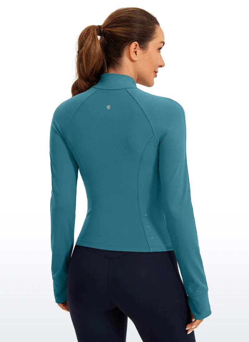 Butterluxe Waist Length Full Zip Jacket sold by CRZ Yoga product image thumbnail 2