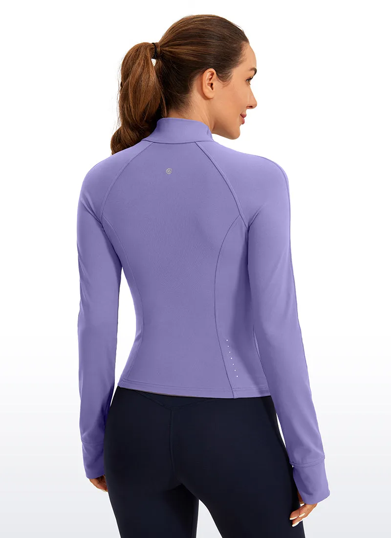 Butterluxe Waist Length Full Zip Jacket sold by CRZ Yoga product image thumbnail 5