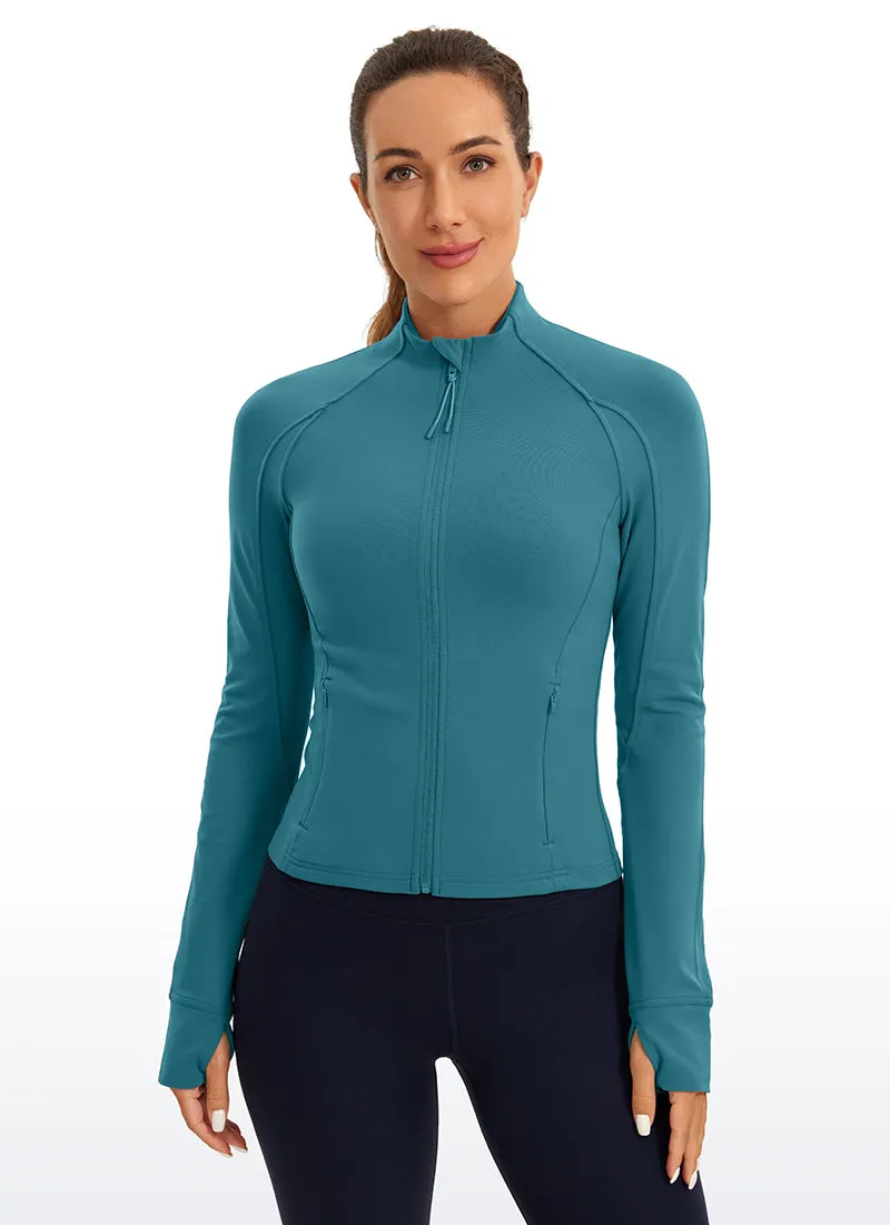 Butterluxe Waist Length Full Zip Jacket sold by CRZ Yoga