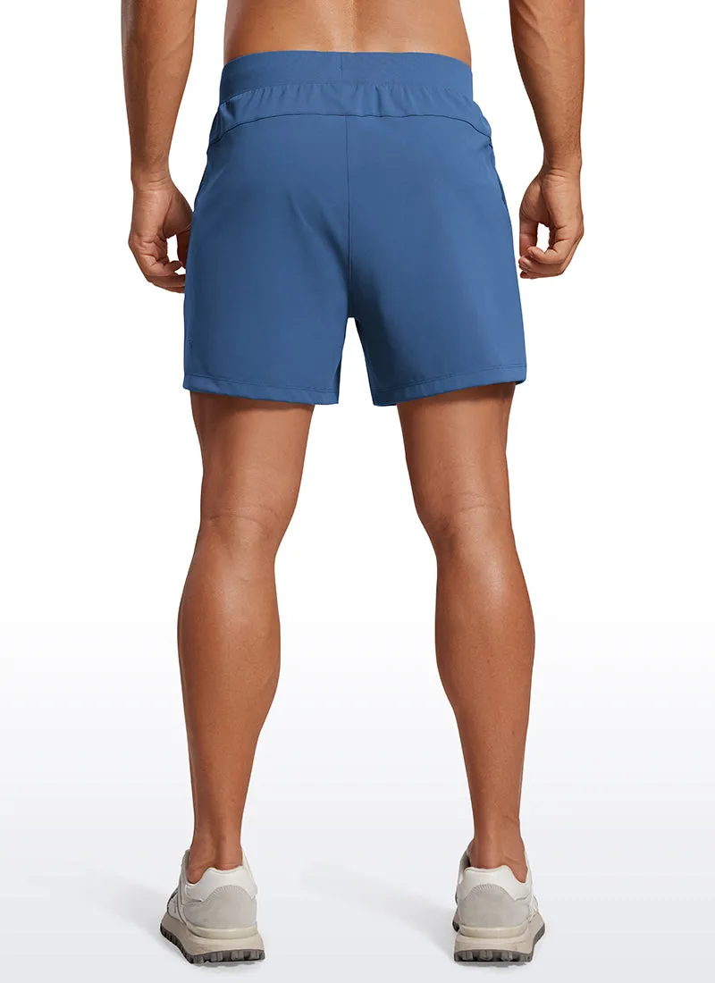 On the Travel Linerless Shorts 5'' with Pockets sold by CRZ Yoga product image thumbnail 2