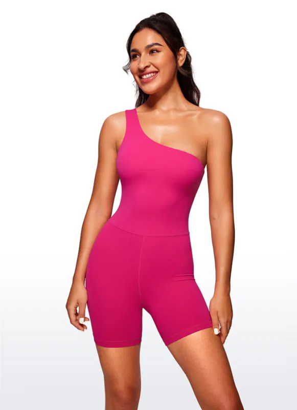 Butterluxe One Shoulder Rompers 5'' sold by CRZ Yoga