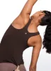 Butterluxe Waist Length Built-in Bra Tanks High Neck sold by CRZ Yoga
