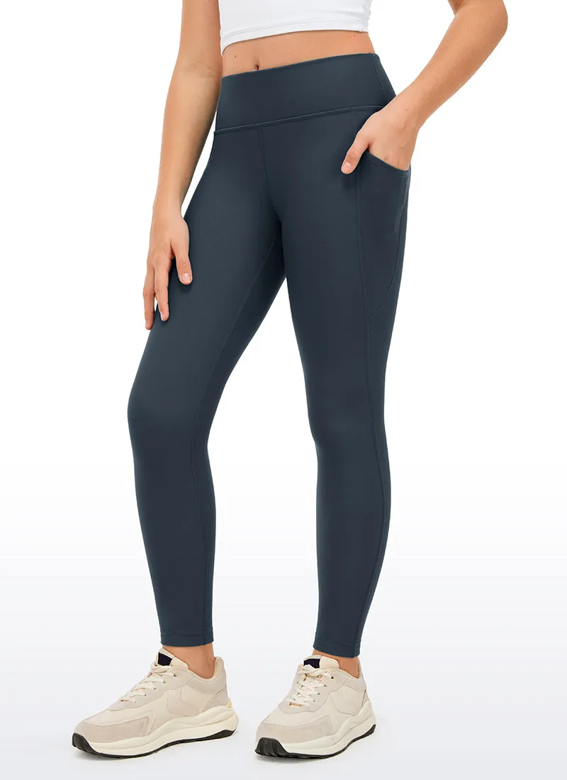 Thermal Fleece Lined Soft Girls Water-Resistant Pocketed Leggings sold by CRZ Yoga product image thumbnail 5