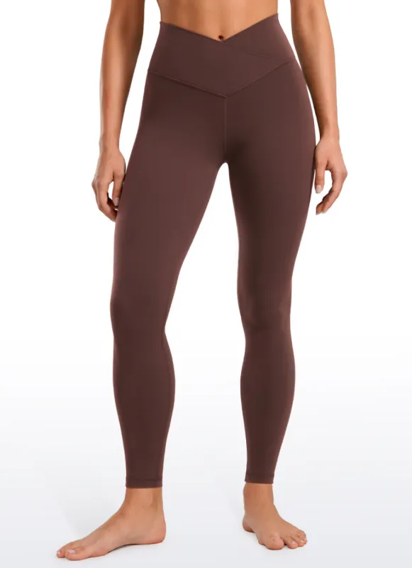 Butterluxe Yoga Leggings 28''- V Cross Waist sold by CRZ Yoga