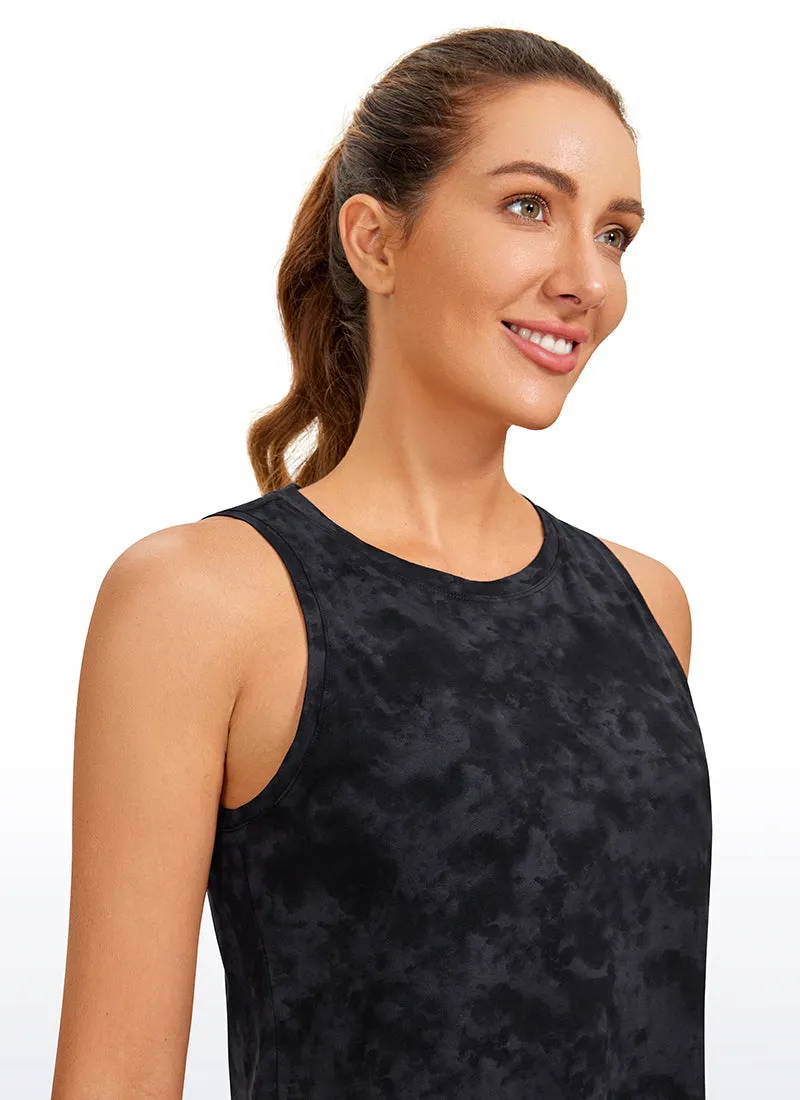 Pima Cotton Crop Tank Round Neck sold by CRZ Yoga product image thumbnail 4