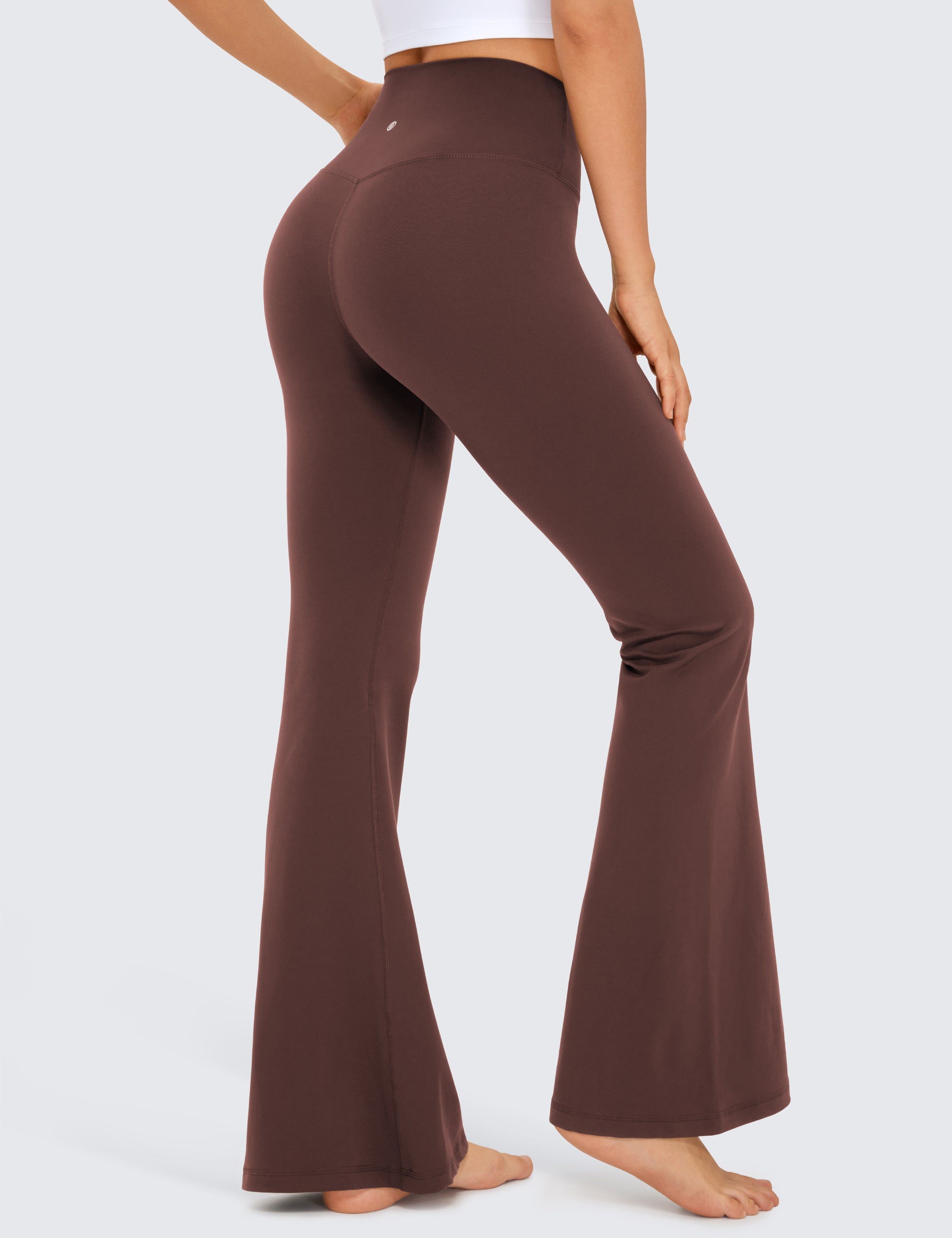 Butterluxe Bell Bottom Leggings 31'' - V Cross Waist sold by CRZ Yoga product image thumbnail 2