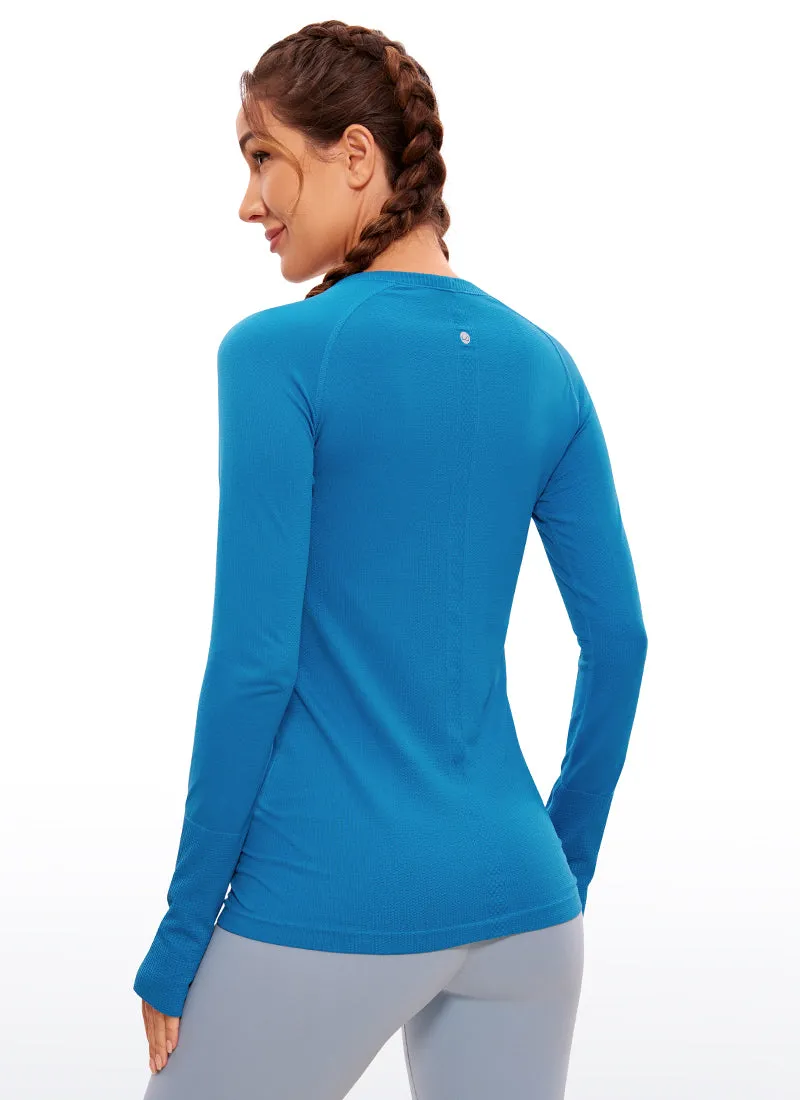 Speedy Seamless Long Sleeves Slim Fit sold by CRZ Yoga product image thumbnail 2