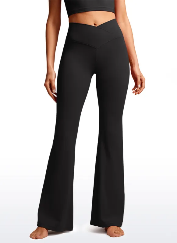 Butterluxe Crossover Flare Legging 31'' sold by CRZ Yoga