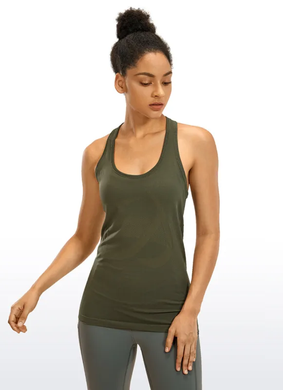 Speedy Seamless Racerback Tank sold by CRZ Yoga