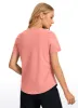 Pima Cotton Round Neck Short Sleeve sold by CRZ Yoga