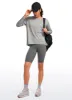 Pima Cotton Long Sleeves Crew Neck sold by CRZ Yoga