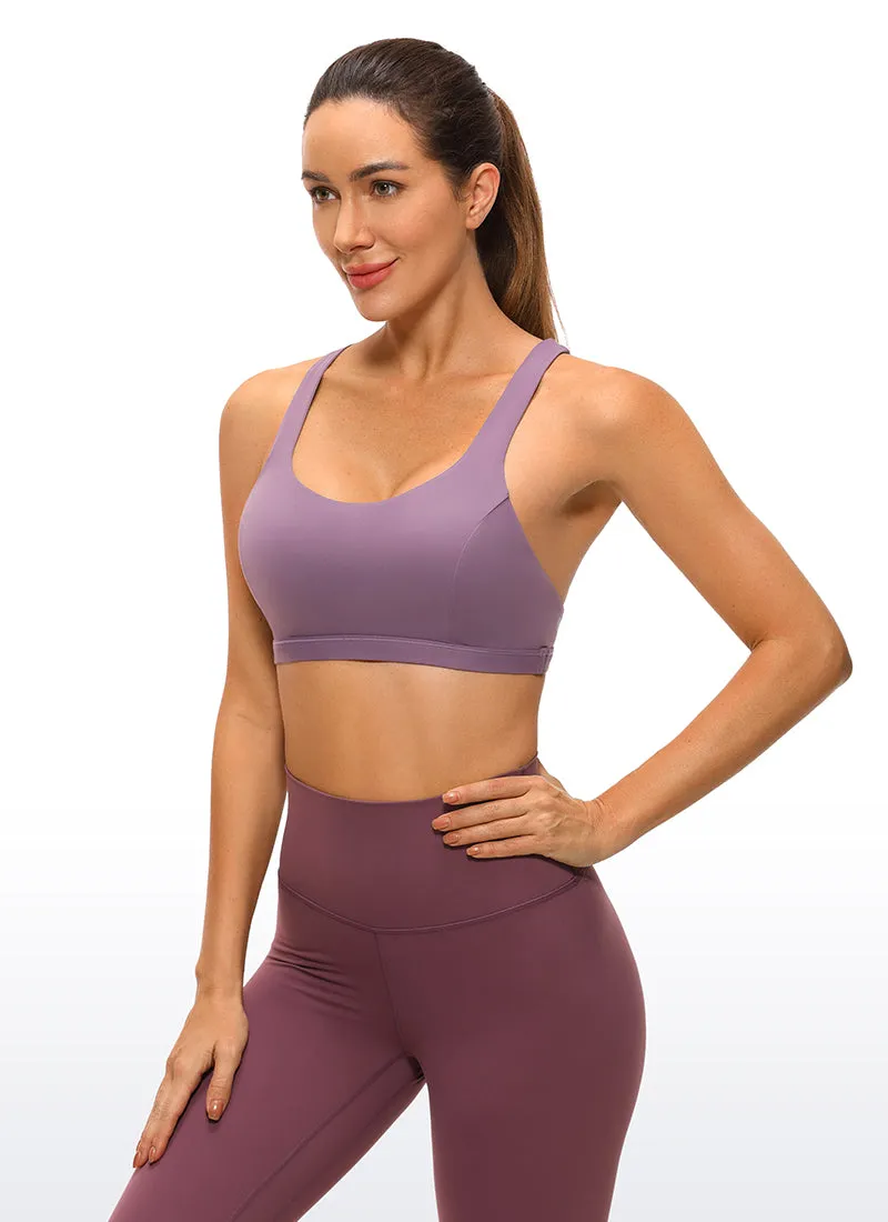Brushed Nakedfeel Bra Criss Cross Back sold by CRZ Yoga product image thumbnail 2