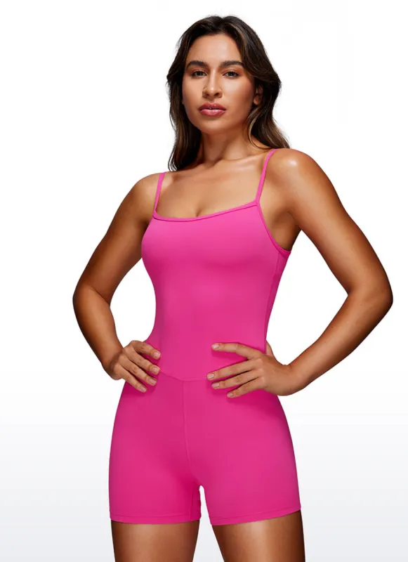 Butterluxe Thin Strap Short Bodysuit 4'' sold by CRZ Yoga