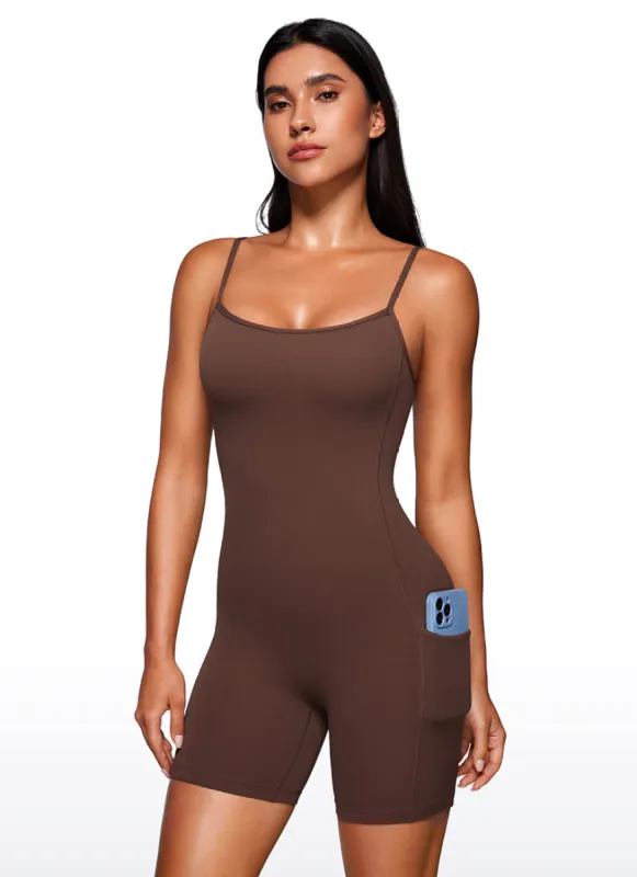 Butterluxe Pocketed Rompers 6'' - Shorts Bodysuits sold by CRZ Yoga