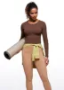 Butterluxe Cropped Front Seam Long Sleeve sold by CRZ Yoga