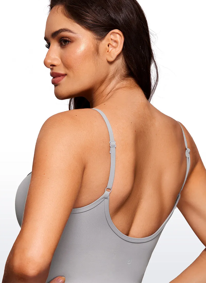 Butterluxe Flare Jumpsuits Build-in Bra Bodysuits 30'' sold by CRZ Yoga product image thumbnail 4