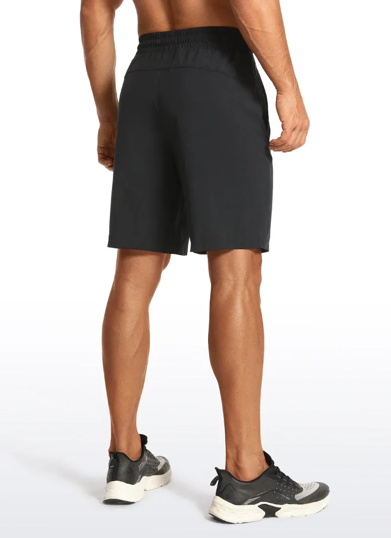 Feathery-Fit Linerless Athletic Shorts 9'' sold by CRZ Yoga product image thumbnail 2